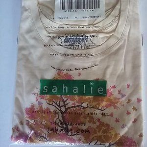 SAHALIE SAT MKT LSLEEVE TEE NEW